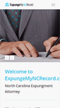 Mobile Screenshot of expungemyncrecord.com